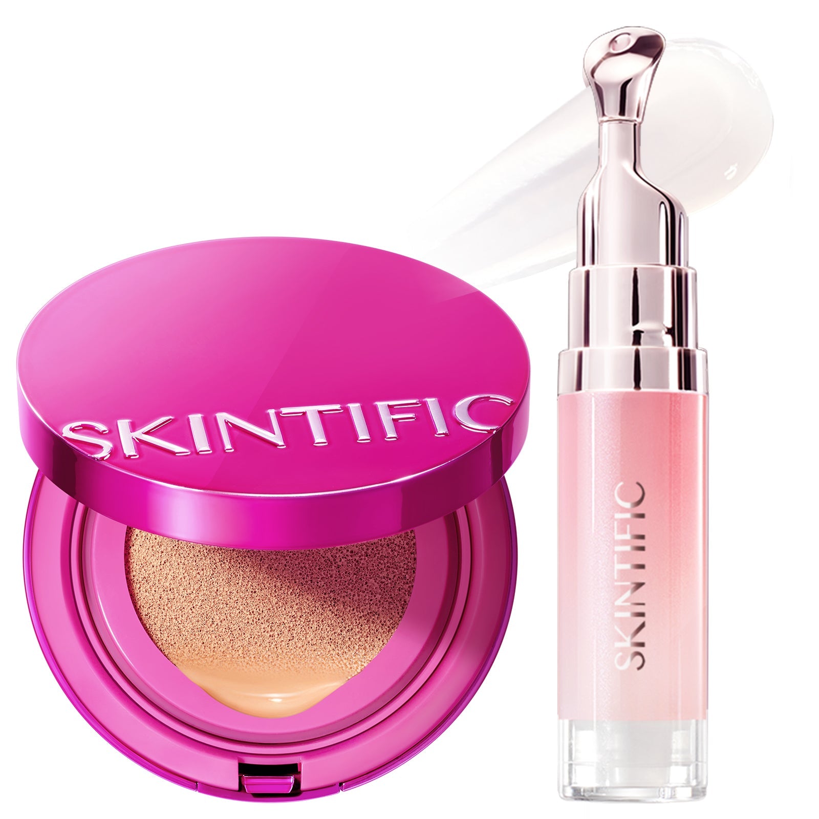 Set Glow Cushion & Sérum Labial con Péptidos – 2 piezas