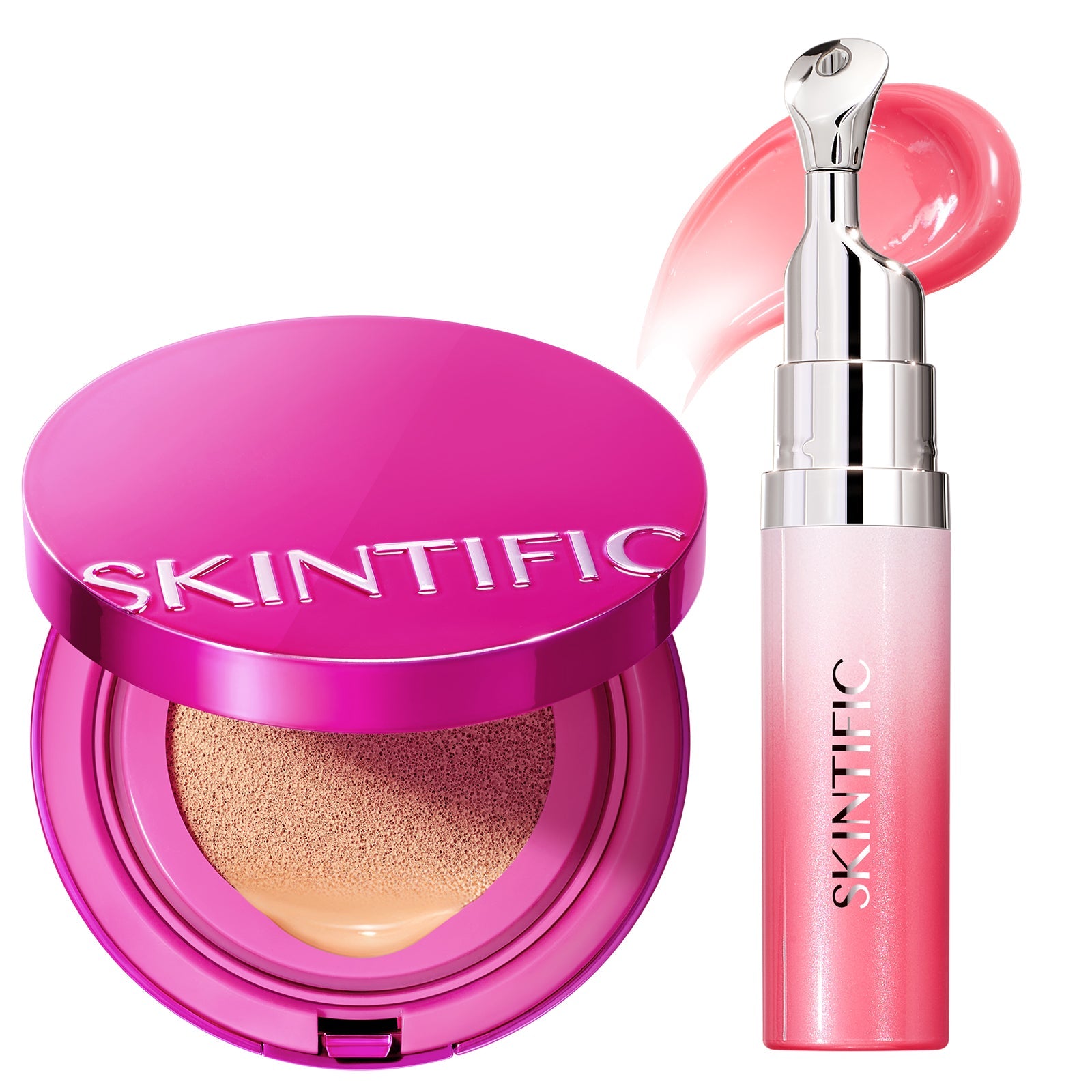 Set Glow Cushion & Sérum Labial con Péptidos – 2 piezas