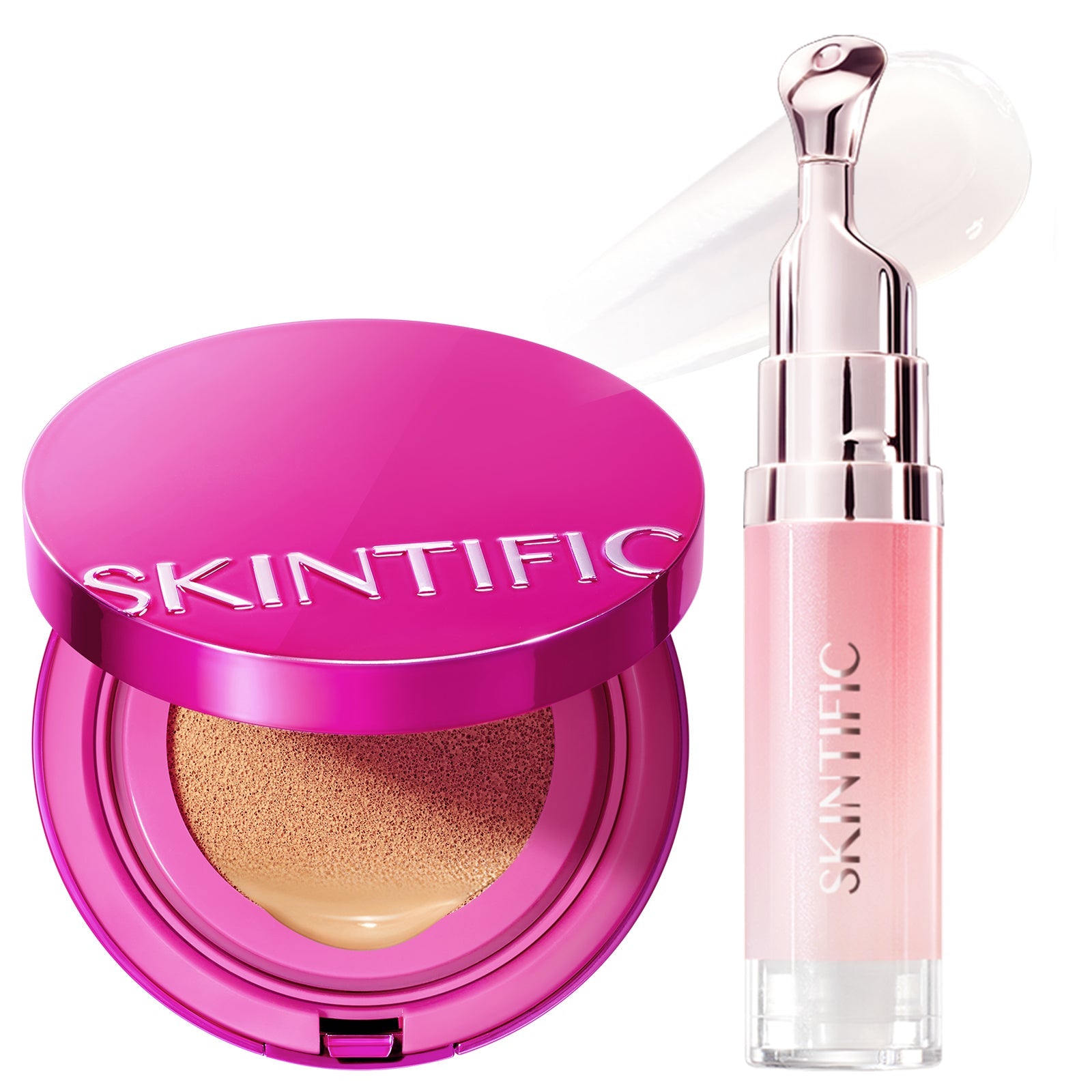 Set Glow Cushion & Sérum Labial con Péptidos – 2 piezas