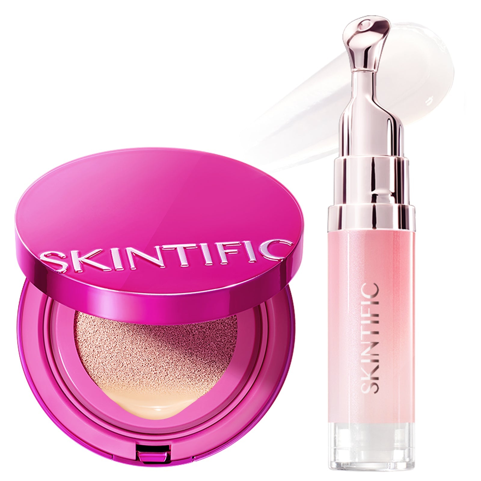 Set Glow Cushion & Sérum Labial con Péptidos – 2 piezas